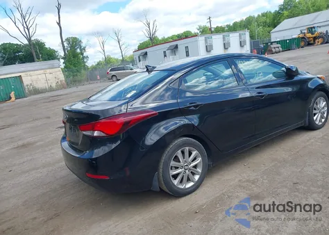 2015 Hyundai Elantra Se из США, поврежденный, VIN KMHDH4AE8FU452366
